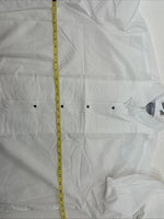 New Classix White Long Sleeve Button Up English Shirt 18-18.5 2XL X-90