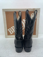 New Youth Black Bronco Cowboy Boots. B 1990 3.5 3 1/2 D. 24-139