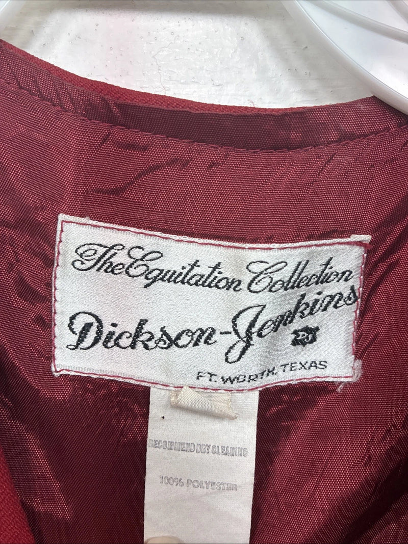 New Kids Dickson Jenkins Red Vest Button Up Size 8 Girls TT-53