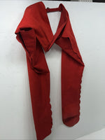 NOS Red Show Chaps Adjustable Waist 42” I-81