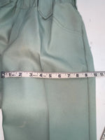 New Vintage Green Panhandle Slim Polyester Pants 3A-55