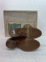 New Youth Brown Texas Brand Cowboy Boots. 2803 4.5 4 1/2 D. 2-115