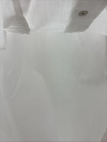 New Women’s H Bar C White Long Sleeve Pearl Snap Size 38 YY-115