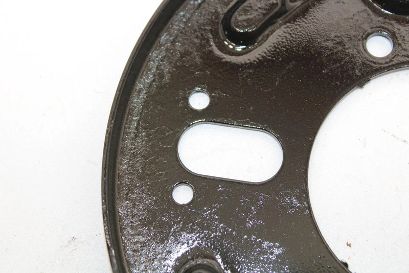 1987 Suzuki Quadrunner 250 Oem Left Brake Drum Backing Plate 54810-19B11 AS22