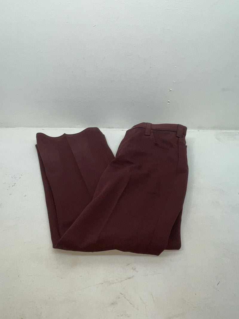 New Vintage Red Lee Polyester Pants #2004061 OO-57