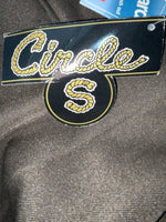 New Vintage Brown Circle S Polyester Pants #9321 3A-120