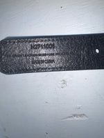 New Black Genuine Leather HD Xtreme 46” Belt #N2711001 NN-100