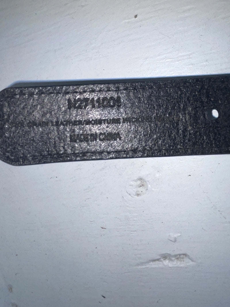 New Black Genuine Leather HD Xtreme 46” Belt #N2711001 NN-100