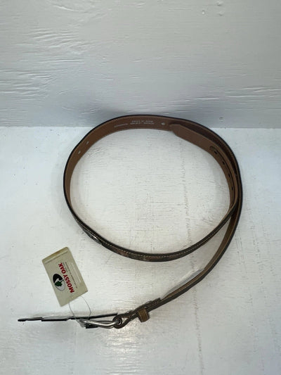 New Brown Genuine Leather Nocona Mossy Oak Camo 46” Belt #N24866222 NN-130