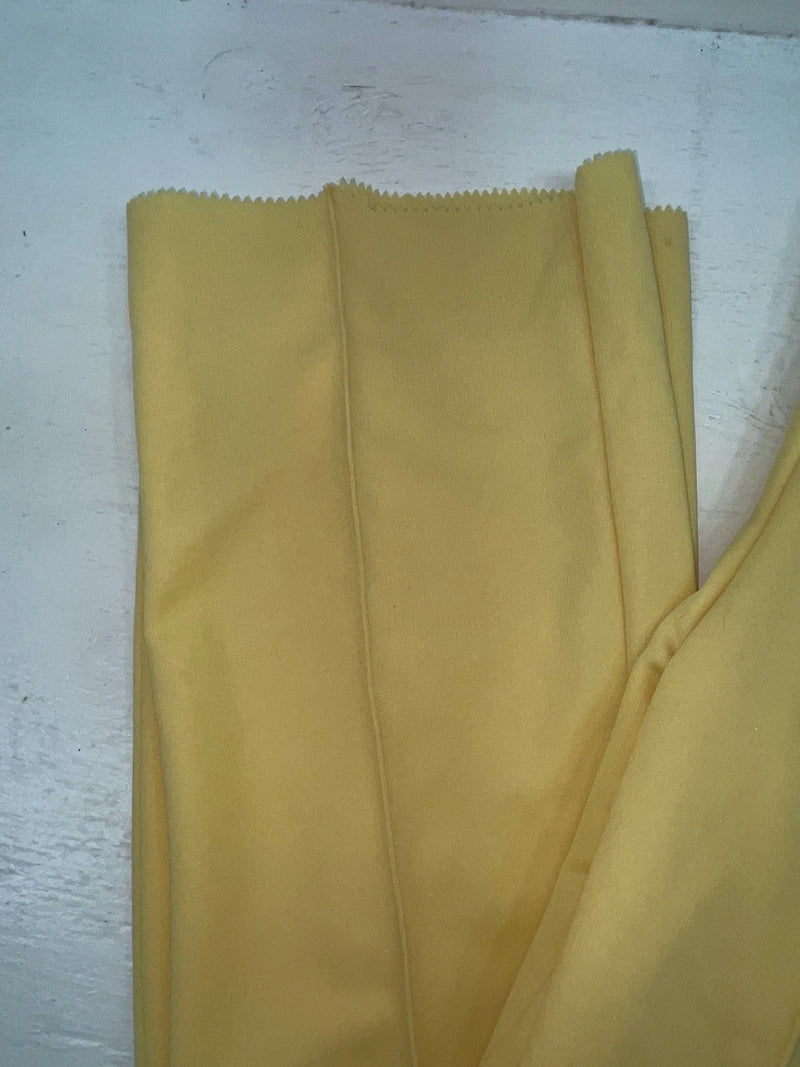 New Vintage Yellow Western Heritage Polyester Pants #G31 3A-89