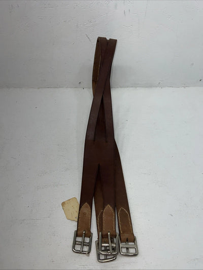 New Brown Leather Balding 50” Girth BB-29