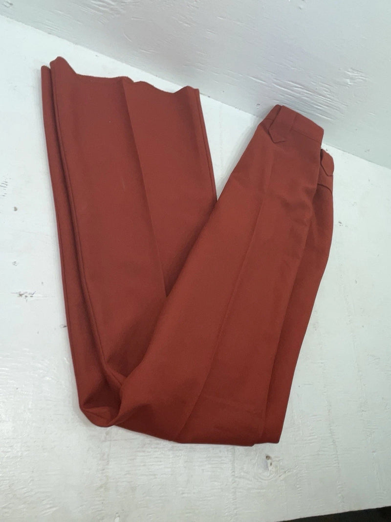New Vintage Red Panhandle Slim Polyester Pants #735 VV-103