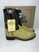 New Women’s Smoky Mountain Green Cowboy Boots. 3027Y 6.5 6 1/2. 19-41