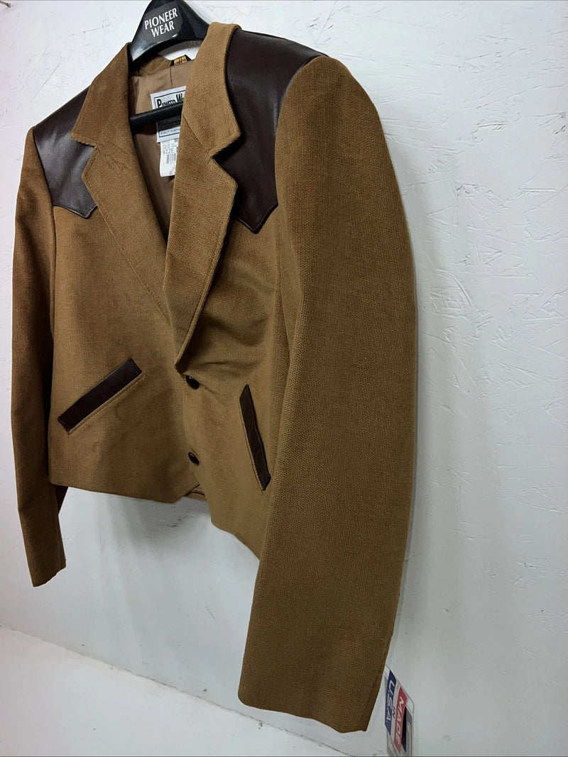 New Women’s Brown Pioneer Wear Suit Jacket 42 #12421 WW-57