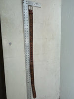 New Brown Genuine Leather Chambers Tooled 34” Belt #6412-75 Z-107