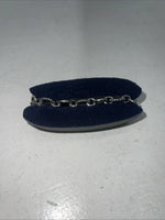 New Women’s Montana Silversmiths Silver Beaded Oval Bracelet. BC1050 A-1