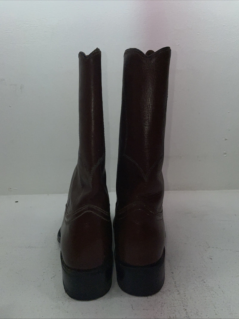New Men’s Brown Texas Brand Cowboy Boots. 8311 10 E E. 6-63
