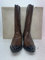 New Women’s Brown Texas Brand Cowboy Boots. 21 9 C. 15-61