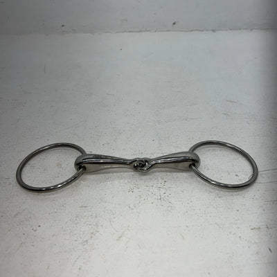 New Korsteel 5” Hollow Mouth Loose Ring Snaffle Bit #21921 W-502
