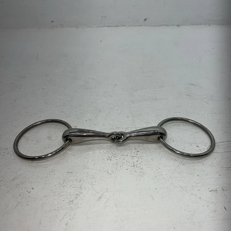 New Korsteel 5” Hollow Mouth Loose Ring Snaffle Bit #21921 W-502