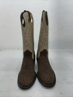 New Women’s Brown Texas Brand Cowboy Boots. 4719 7.5 7 1/2 M. 17-23