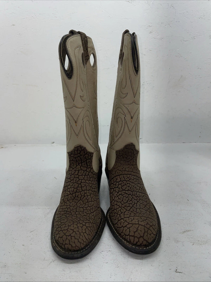 New Women’s Brown Texas Brand Cowboy Boots. 4719 7.5 7 1/2 M. 17-23