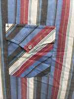 New Men’s ELY Cattleman Multiple Color Short Sleeve Pearl Snap 3XL E-25