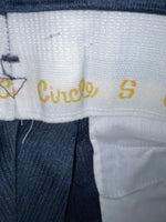 New Vintage Blue Circle S Polyester Pants #CP5091 OO-38