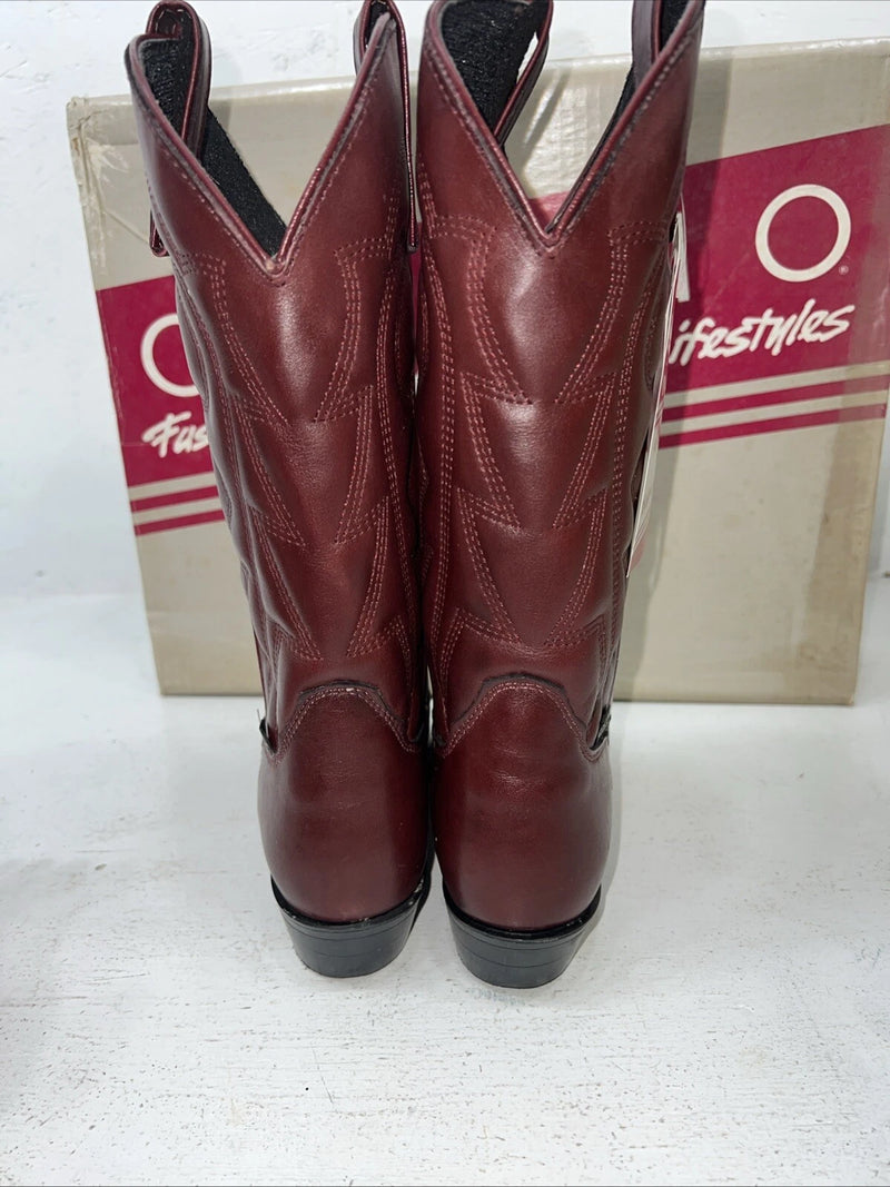 New Women’s Red Capezio Cowboy Boots. L553 6 M. 19-34