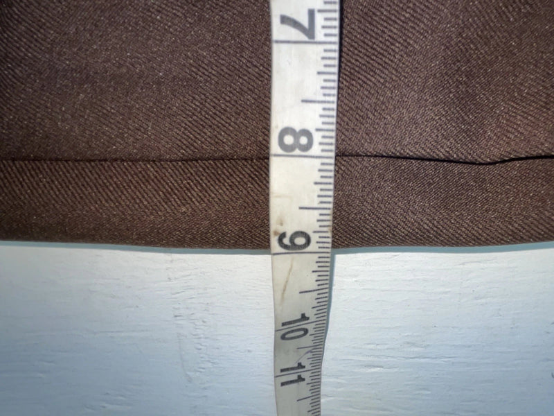 New Vintage Brown Polyester Pants VV-56