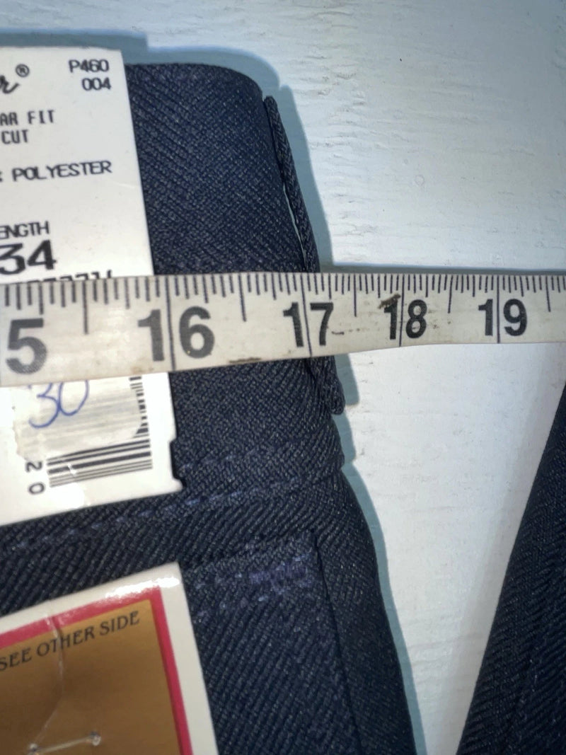 New Vintage Blue Wrangler Polyester Pants #82NV VV-33