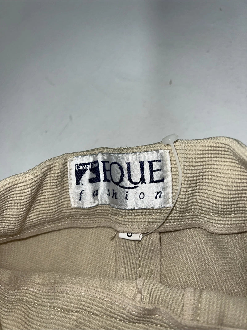 New Children’s Tan Eque Fashion English Riding Breeches. 8 D-98