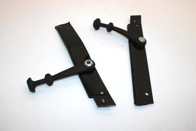 93 Polaris Trail Oem Rear Pan Brace Set 5220522-067 5220523-458 Q5142