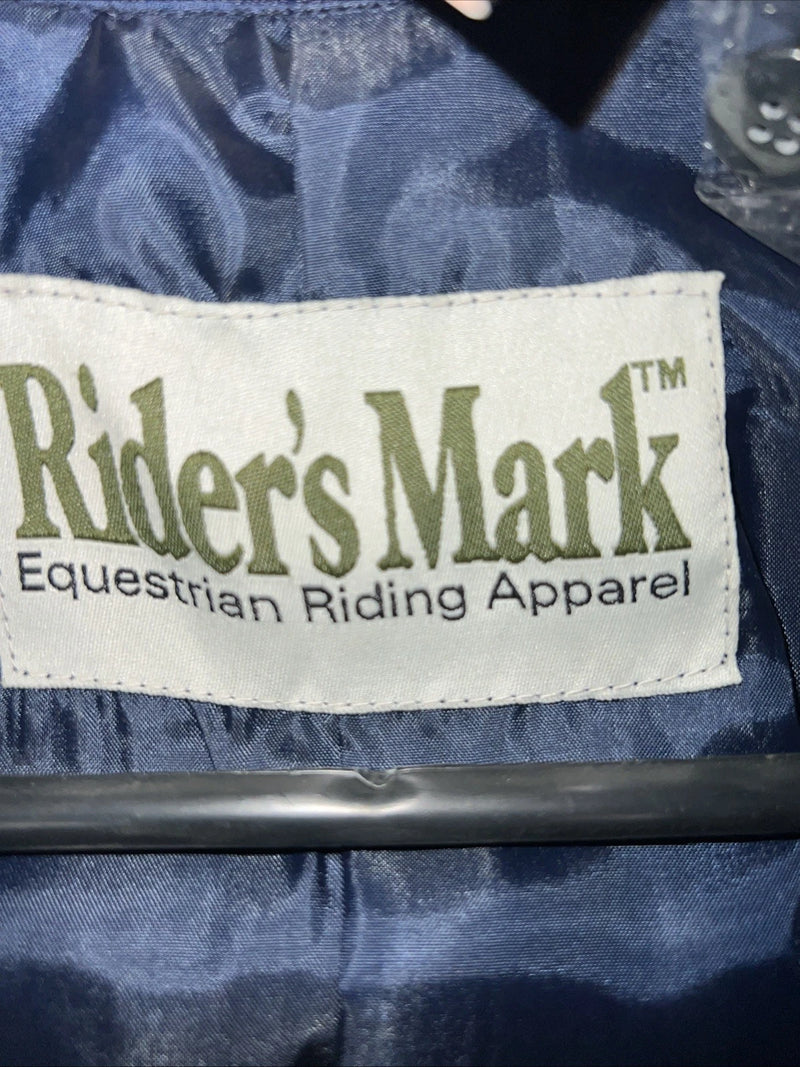 New Women’s Riders Mark Blue Riding Coat 12 Long #23-37000 II-607