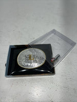 New Women’s Nocona Gold Silver “L” Belt Buckle. 37572-L  A-113