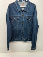 New Men’s ELY Outerwear Denim Long Sleeve Jacket XL S-603