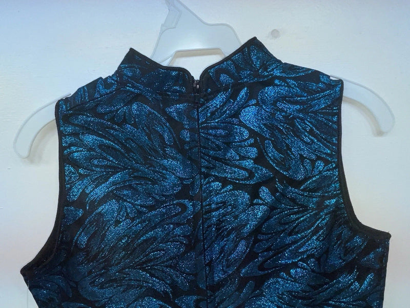New Kids Blue 1849 Authentic Ranchwear Cut Off Zip Up Vest M #77872 3B-67
