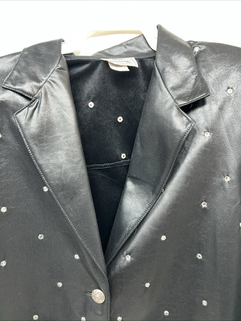 New Women’s Black 1849 Authentic Ranchwear Western Show Jacket WW-10 