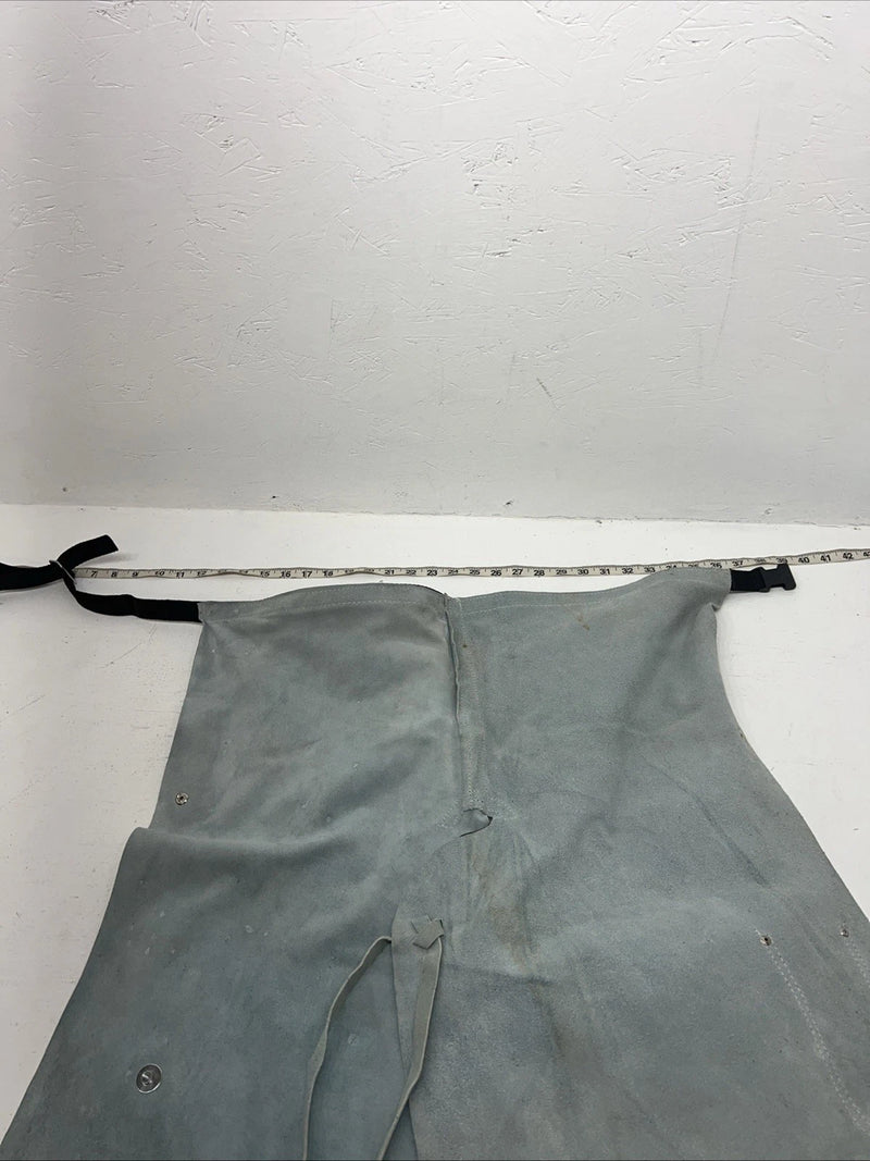 NOS Blue Farrier Chaps With Rasp Magnet Adjustable Waist 39” N-33