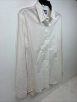 New Women’s Cricket Creek White Long Sleeve Button Up Size Large TT-84
