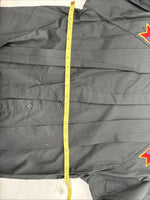 New Women’s Wrangler Black Designed Long Sleeve Button Up Large MM-124