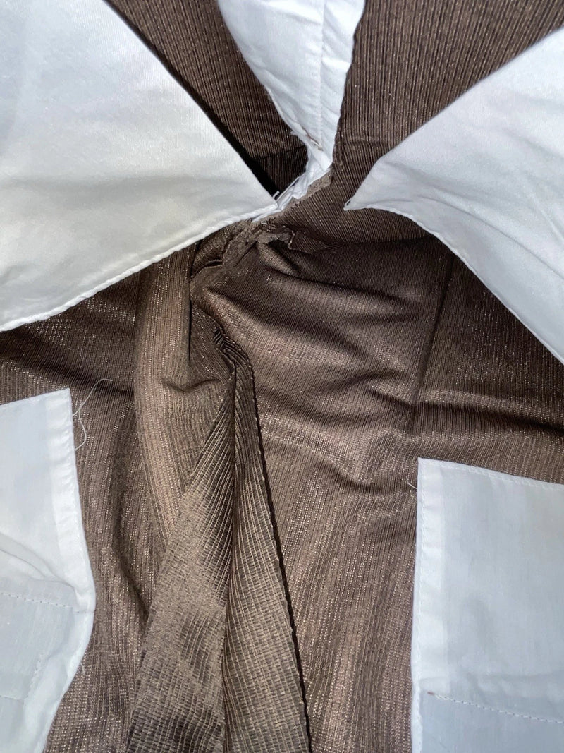 New Vintage Brown Circle S Polyester Pants #CP5091 XX-77