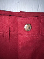 New Vintage Red Dickson Jenkins Polyester Pants #9928 ZZ-60