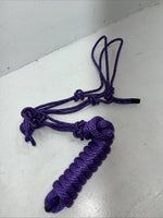 New Tough 1 Purple Poly Rope Tied Halter #50-1010 G-504