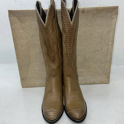 New Women’s Tan Kenny Rodger’s Cowboy Boots. 40508 5.5 5 1/2. 20-42