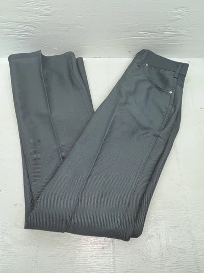 New Vintage Blue Speckled Miller Polyester Pants #2624 3A-19