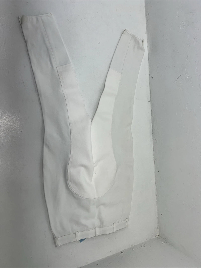 New Women’s White Ovation English Riding Breeches. 462125 32 L D-100
