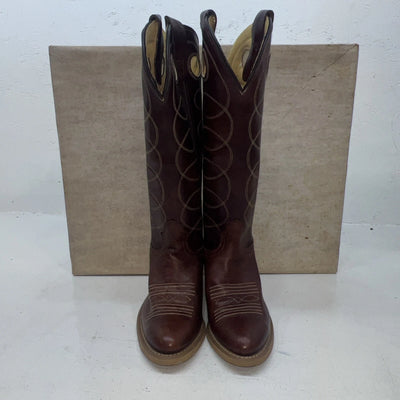 New Women’s Brown Texas Brand Cowboy Boots. 5433 5.5 5 1/2. 20-40