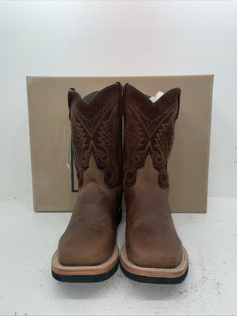 New Men’s Brown Smoky Mountain Cowboy Boots. 4028 10.5 10 1/2 E E. 7-70