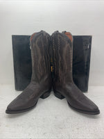 New Men’s Brown Dan Post Cowboy Boots. 2293 8.5 8 1/2 E W. 3-94